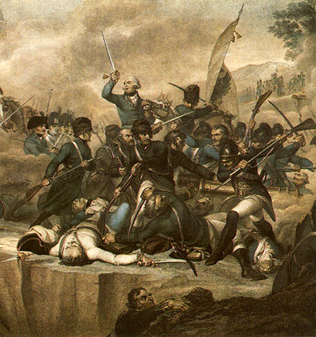 Alexandre Vassiliévitch Souvorov à la bataille de Cassano - par Spiavonetti